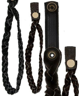 Royal Canes Brown Soft Suede Strap w/ Snap Off Clip
