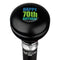 Royal Canes Happy 70th Birthday Knob Walking Stick w/ Black Beechwood Shaft & Pewter Collar