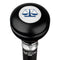 Royal Canes Legal lawyer Knob Walking Stick w/ Black Beechwood Shaft & Pewter Collar