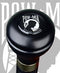 Royal Canes POW-MIA Flask Knob Walking Stick With Black Beechwood Shaft and Brass Collar