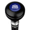 Royal Canes This Police Officer Is Retired Knob Walking Stick w/ Black Beechwood Shaft & Pewter Collar