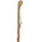 Royal Canes Brown Ash Riverbend Hiking Staff with Engraving