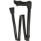 Royal Canes Black Folding Adjustable Palm Grip Walking Cane