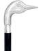 Royal Canes Chrome Plated Goose Handle Walking Cane w/ Custom Shaft and Collar