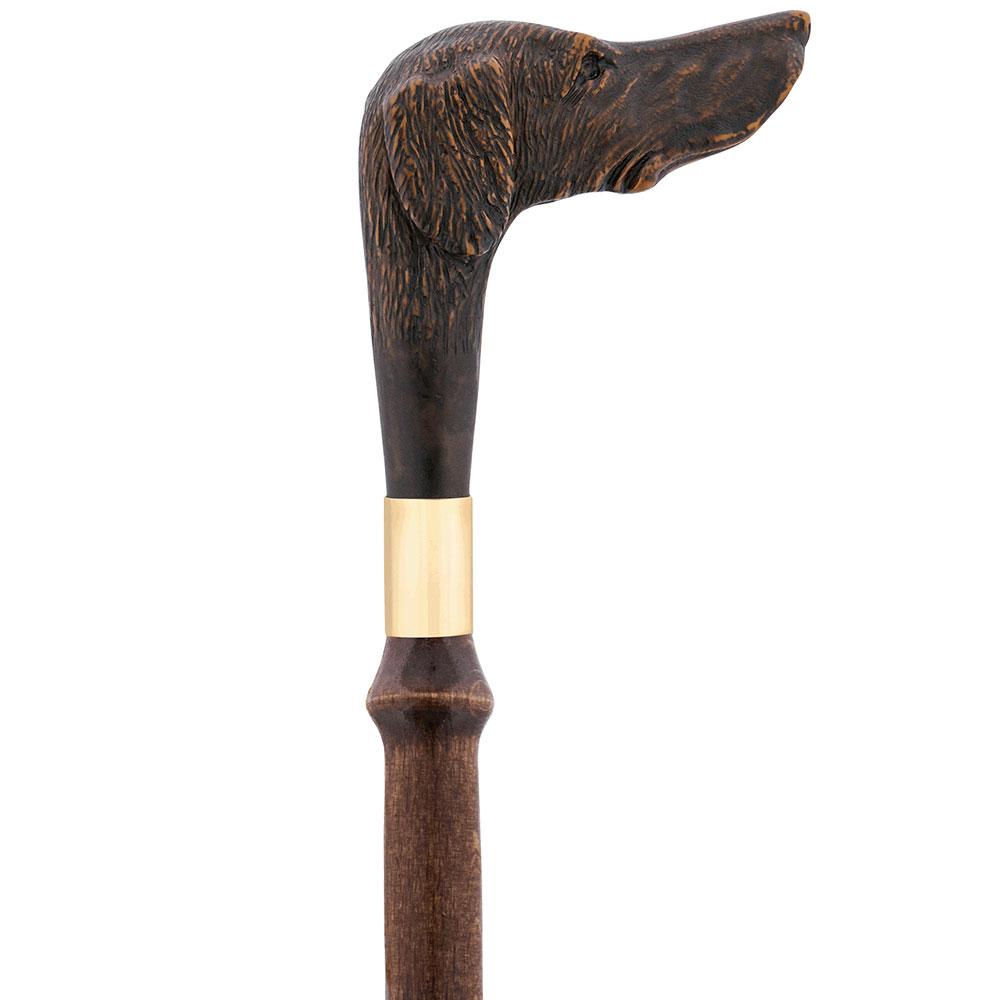 Dog Shoe Horn w/ 18K GoldPlated Fittings