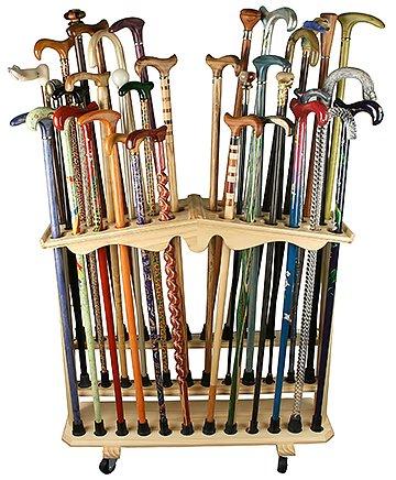 Royal Canes Large Walking Cane Stand- Pine