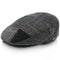 Walrus Hats Ivy Tribeca - Walrus Hats Grey Tweed Patchwork Ivy Cap
