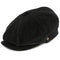 Walrus Hats Newsboy Boardwalk - Walrus Hats Black Linen/Cotton Blend 8 Panel Newsboy Cap