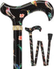 Flight of the Hummingbird Designer Pattern Folding Adjustable Cane Questions & Answers