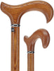 Espresso Natural Ash Derby Walking Cane with Silver Collar Questions & Answers