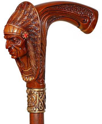 Will the cane with Indian head work for person 6 feet 3inches