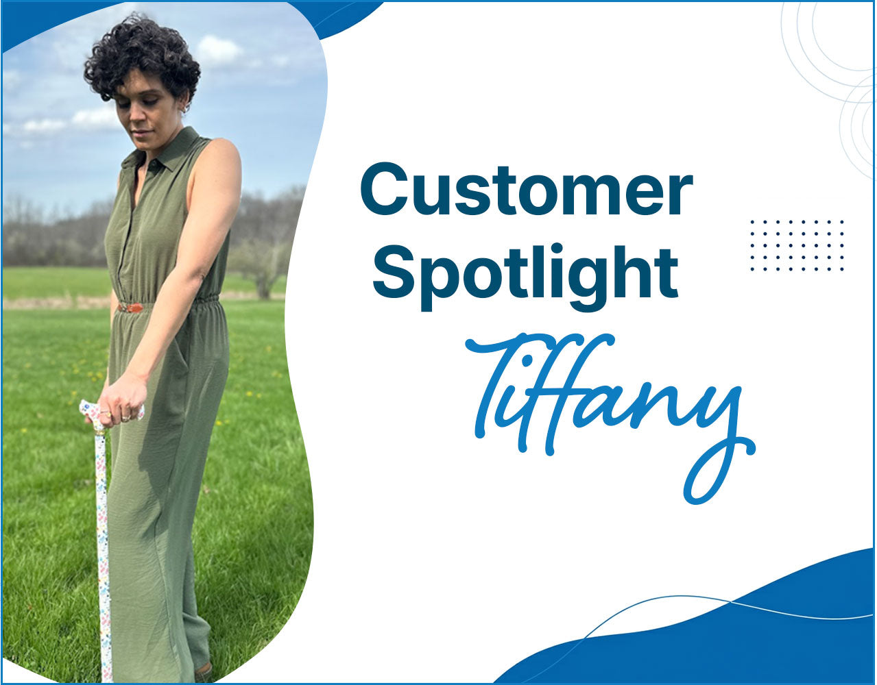 Customer Spotlight: How Tiffany Found Confidence and Style with Fashionable Canes