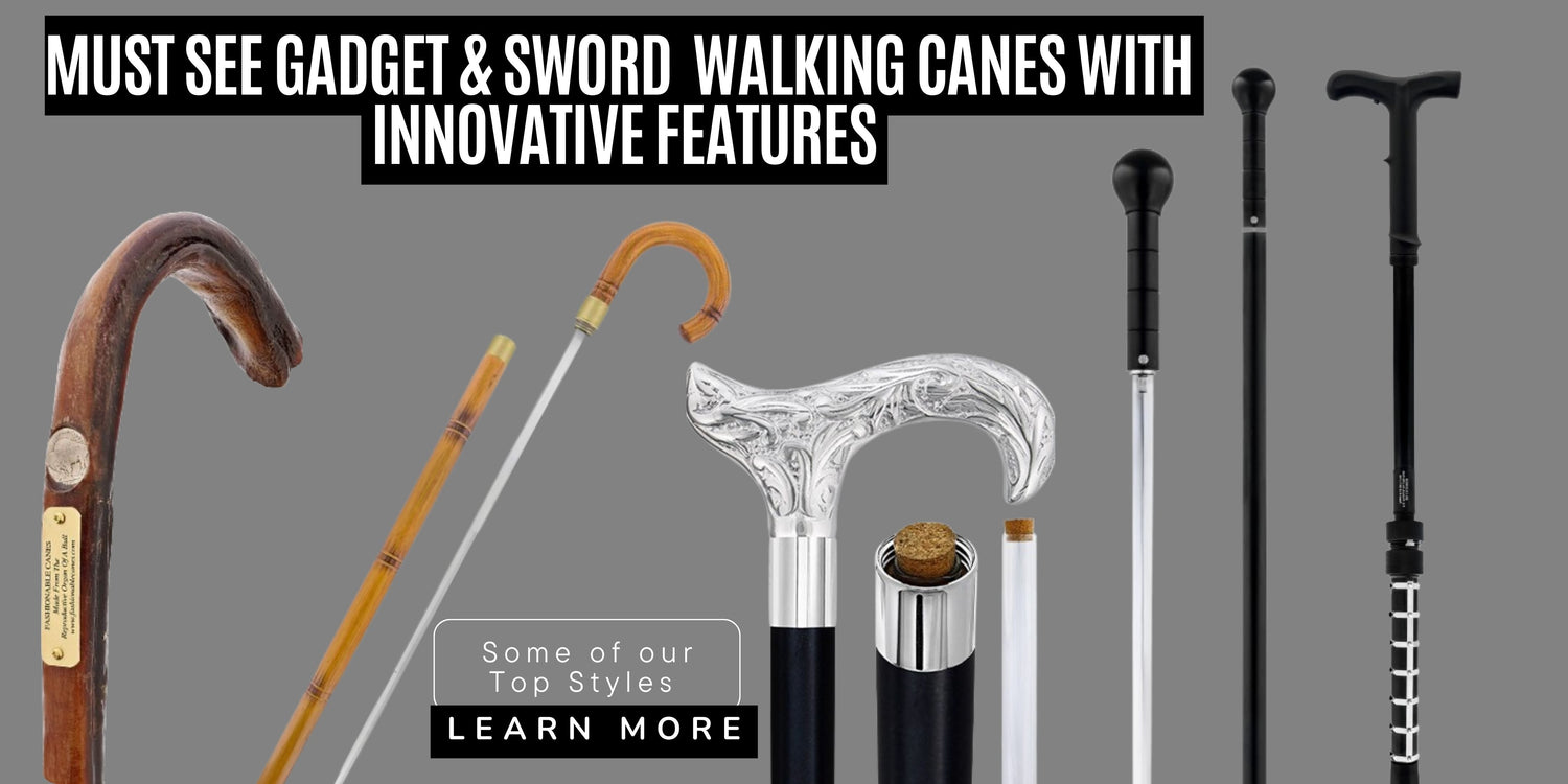 Sword and Gadget Walking Canes 