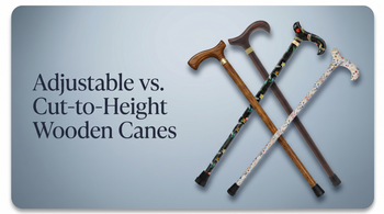 Adjustable vs. Cut-to-Height Wooden Canes: Which Is Better?