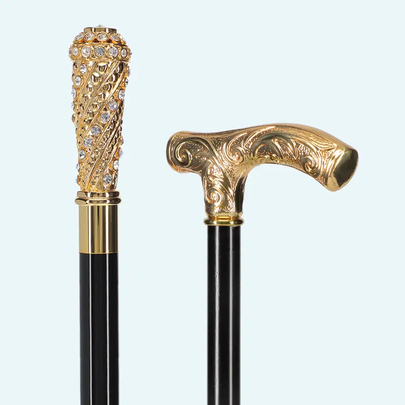 Gold Walking Canes – Fashionable Canes