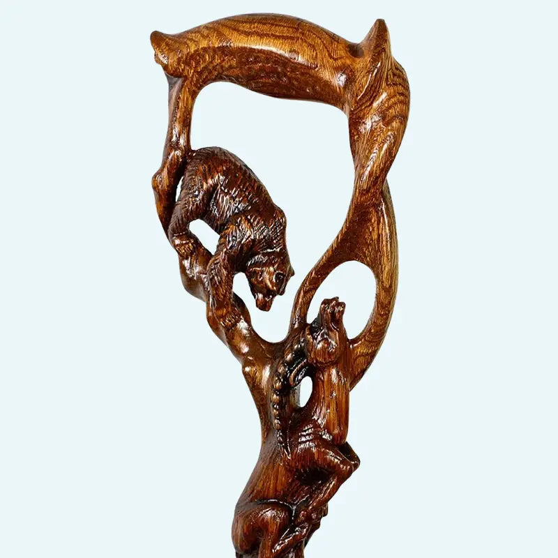 Hand-Carved Walking Canes | Unique & Artistic Walking Sticks