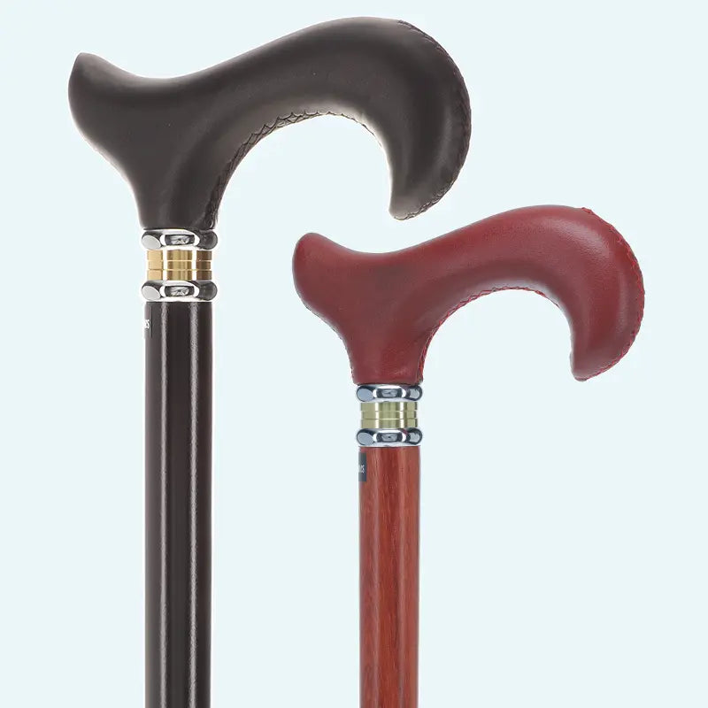 Leather Walking Canes - Fashionable Canes