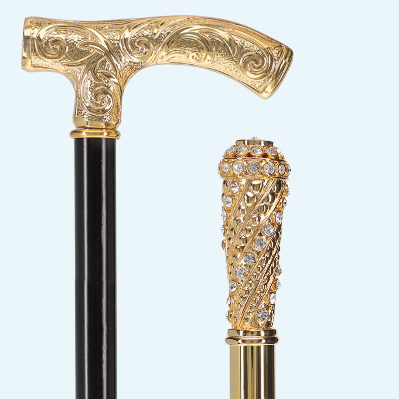 Gold Walking Canes – Fashionable Canes