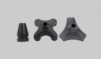 Supportive Bases and Large Tips - Fashionable Canes