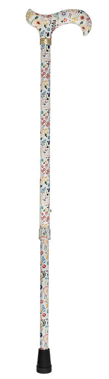 HD Pattern Designer Cane - Matching Handle & Shaft - Durable Adjustable Aluminum