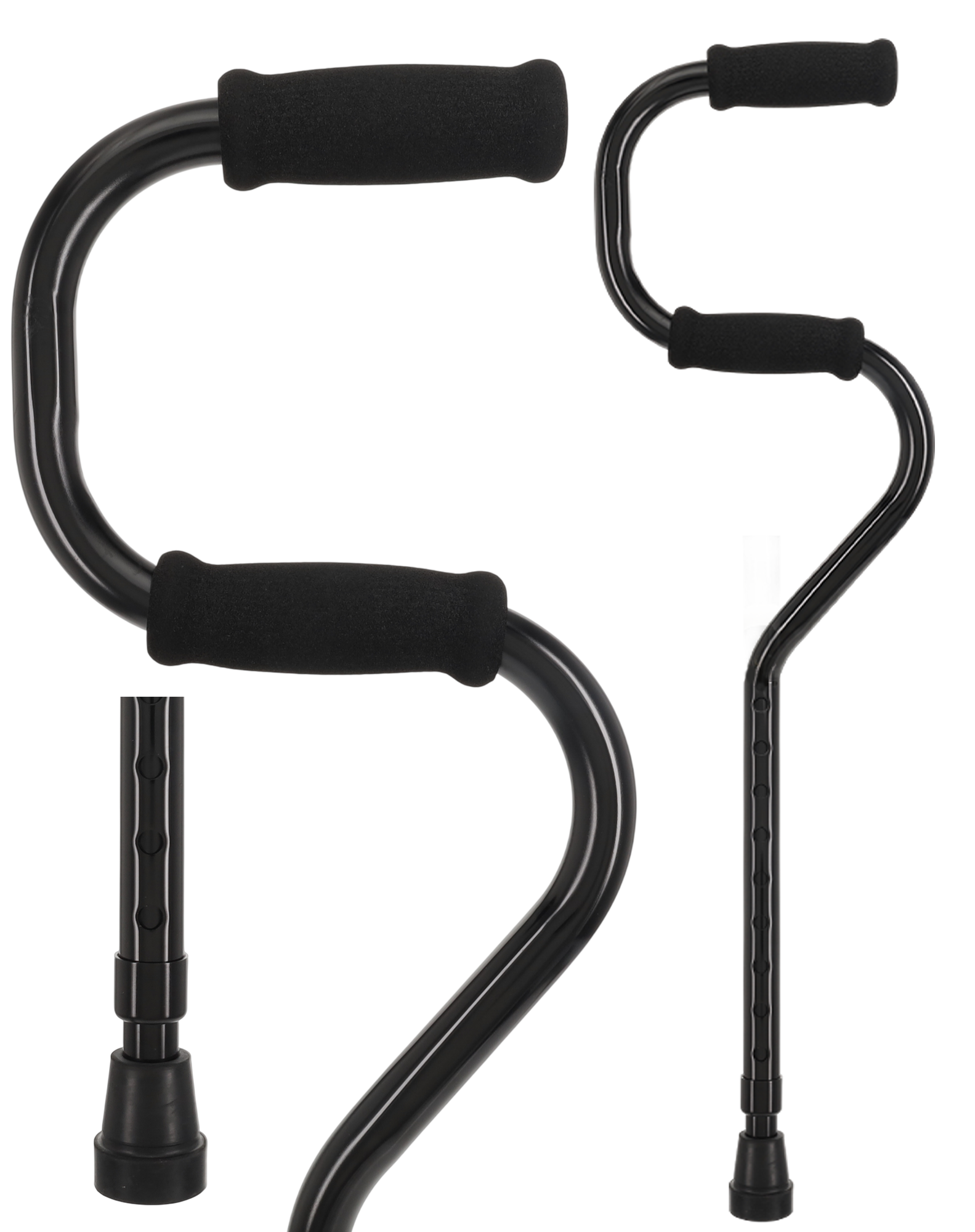 EZ Get-Up From Seat Cane: Extra Grip & Adjustable
