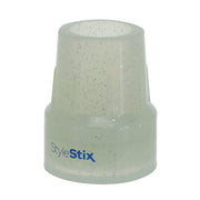 Style Stix Cane Tip 25mm: Sparkling Glow, With Sparkles, or Black