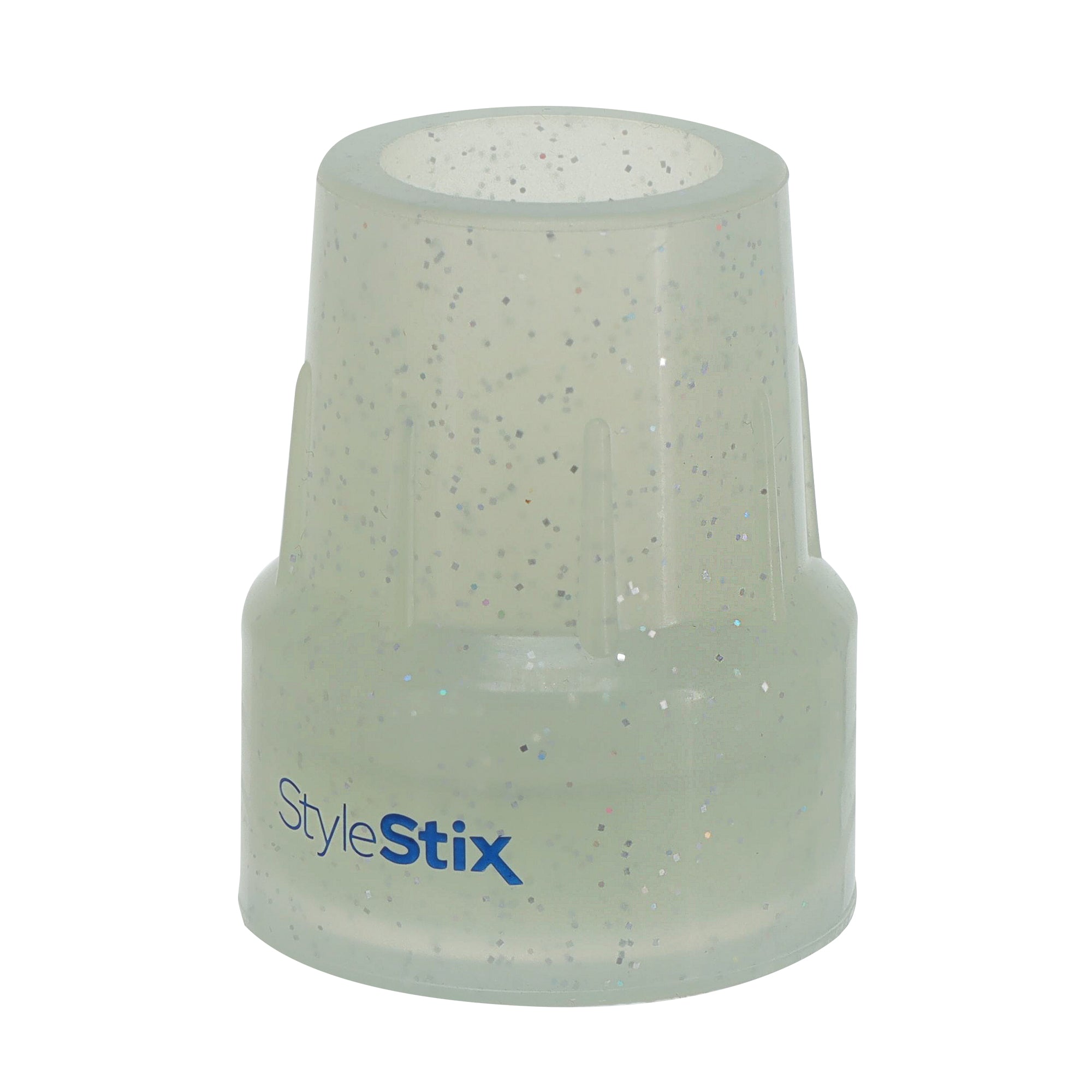 Style Stix Cane Tip 25mm: Sparkling Glow, With Sparkles, or Black