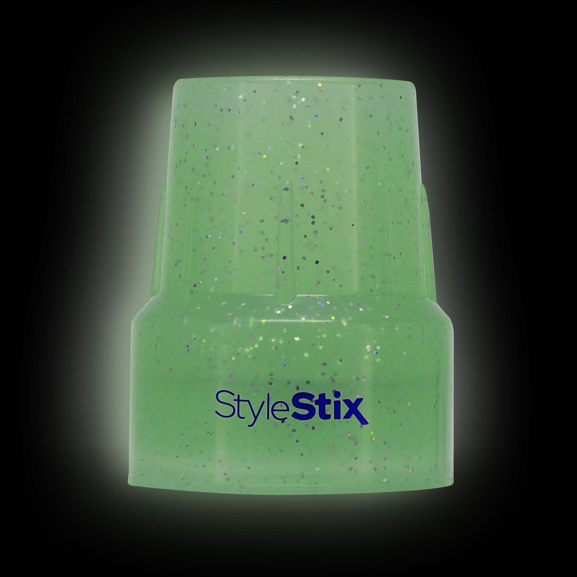 Shine Bright: Style Stix 25mm Glow Tip with Sparkles. Enhance Your Cane!