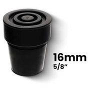 Add An Extra Cane Tip - Premium Rubber Steel Inserted 16mm