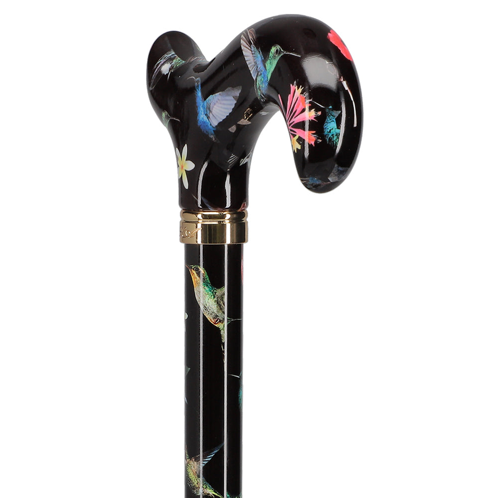 HD Pattern Designer Cane - Matching Handle & Shaft - Durable Adjustable Aluminum