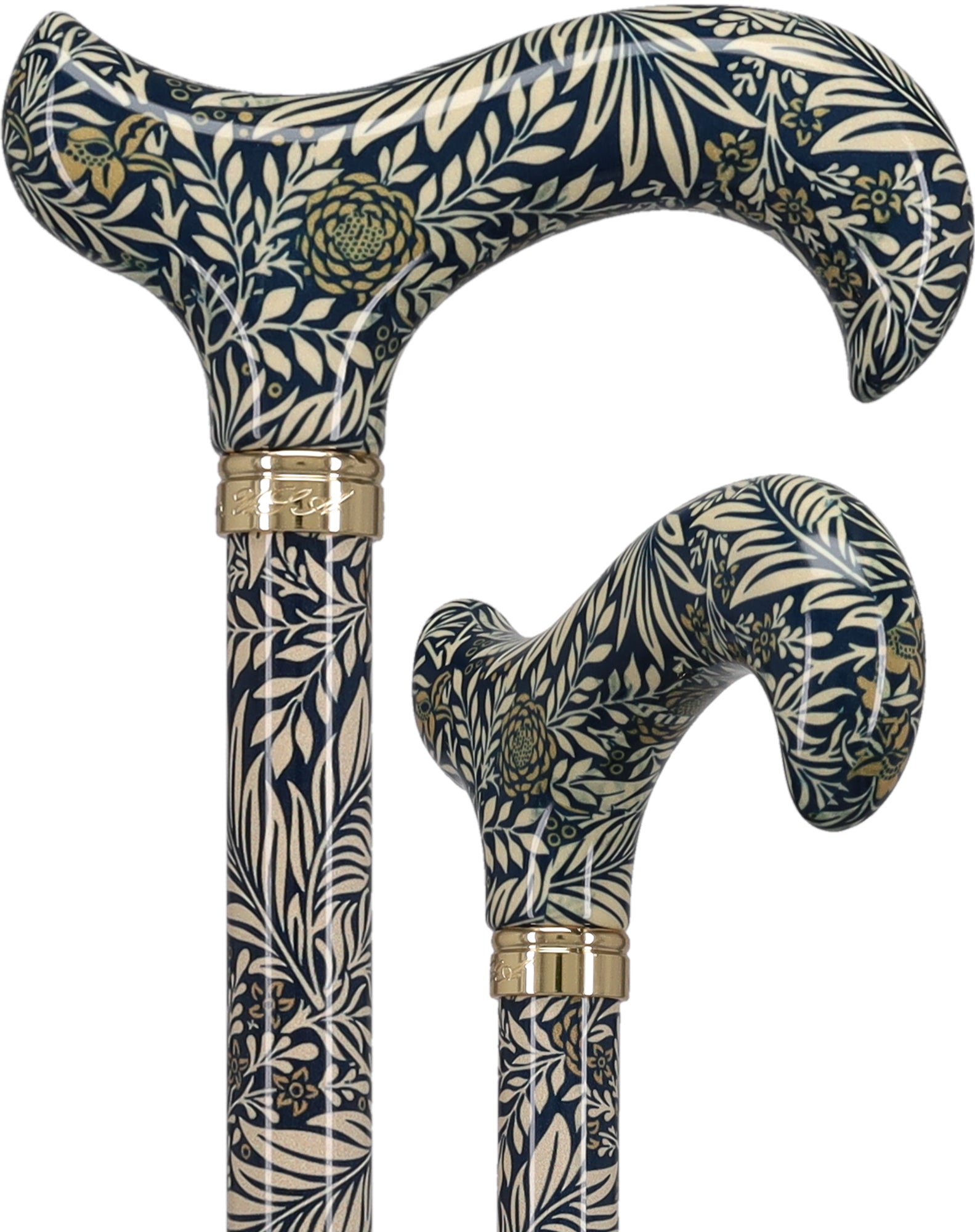 HD Pattern Designer Cane - Matching Handle & Shaft - Durable Adjustable Aluminum