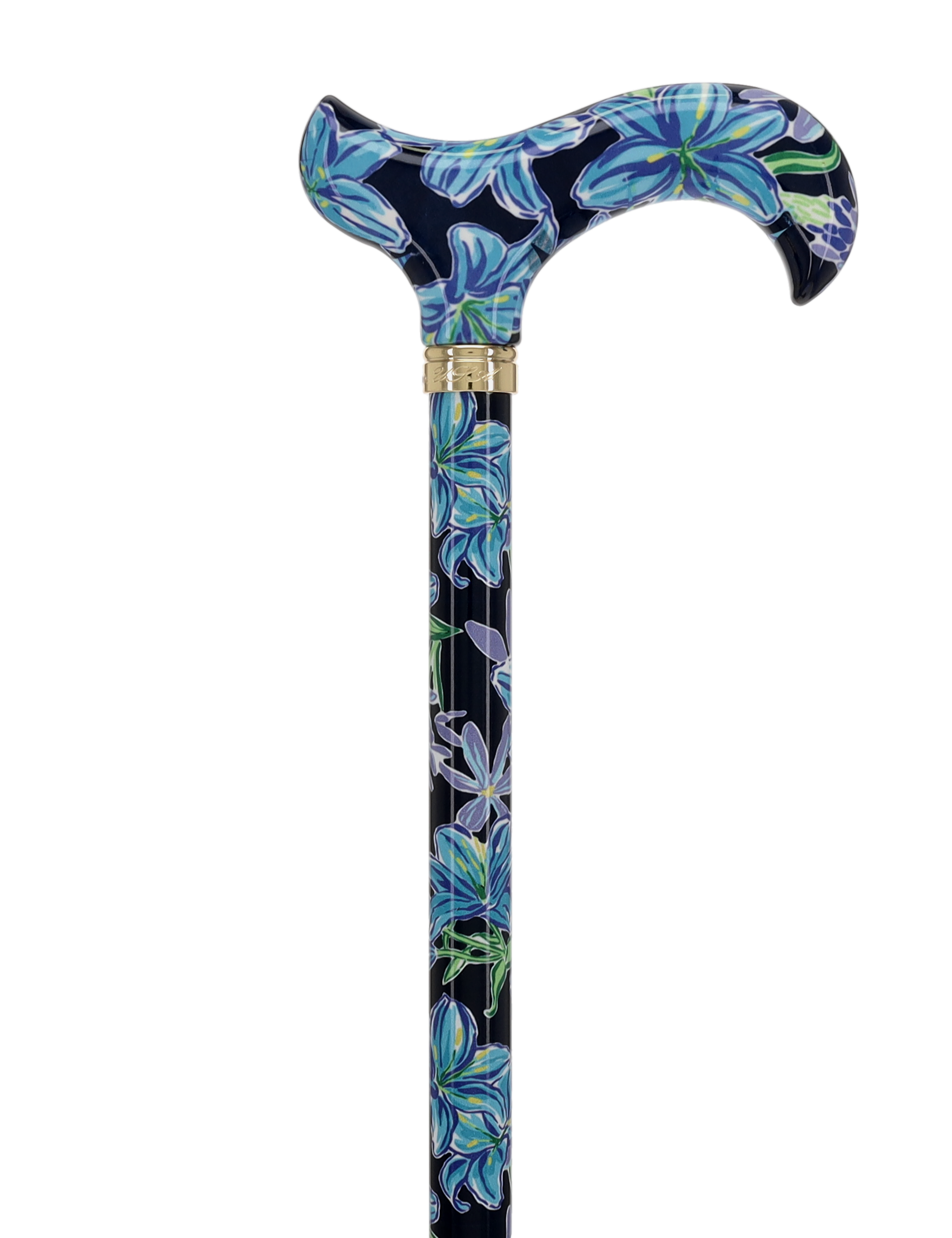 HD Pattern Designer Cane - Matching Handle & Shaft - Durable Adjustable Aluminum