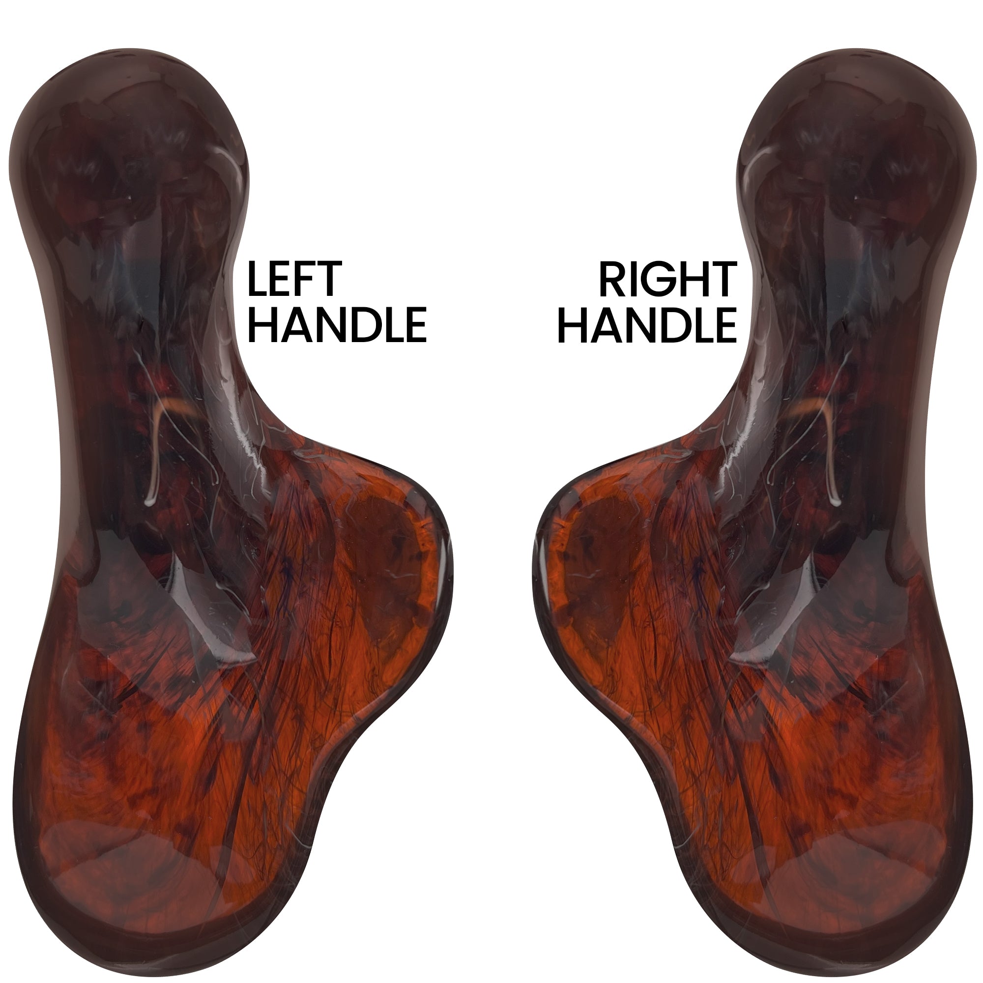 Blackthorn & Translucent Amber Style: Comfort Palm Grip Cane