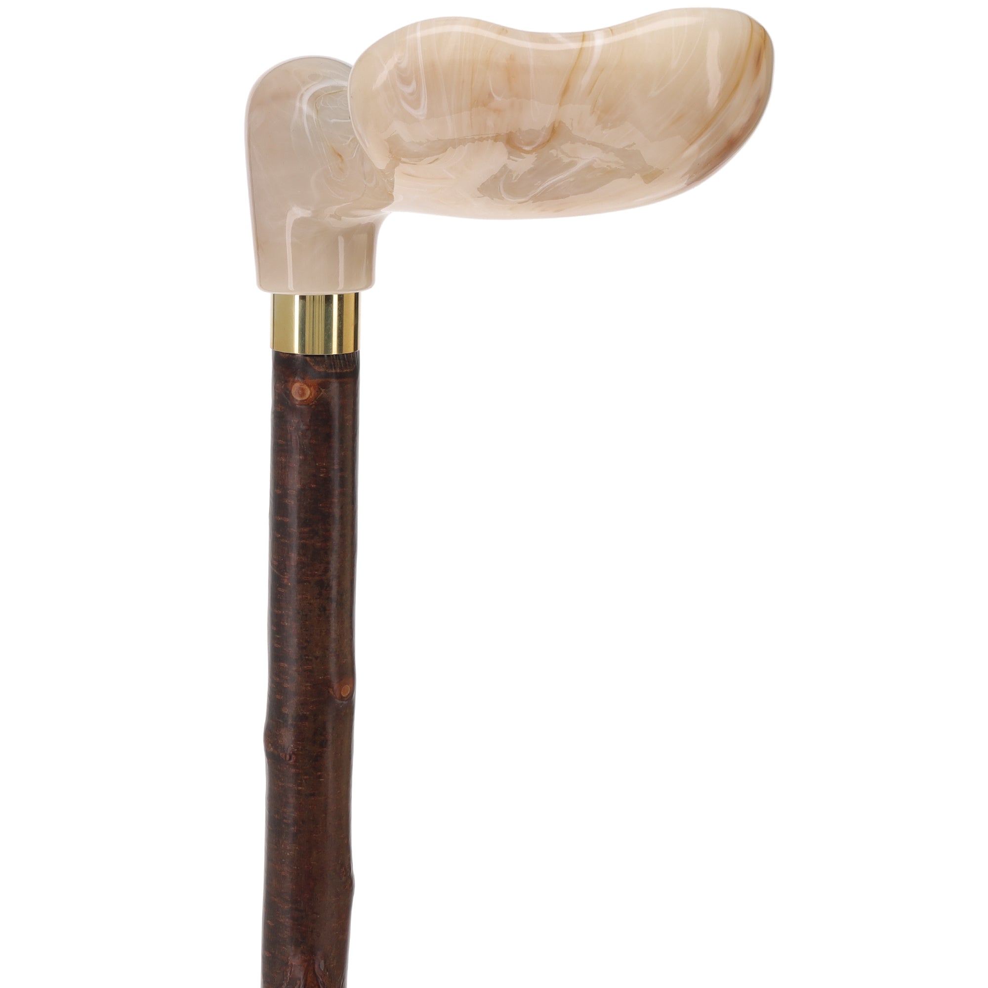 Scratch and Dent Blackthorn & White Marble Grip, Natural Blackthorn Elegance V3188