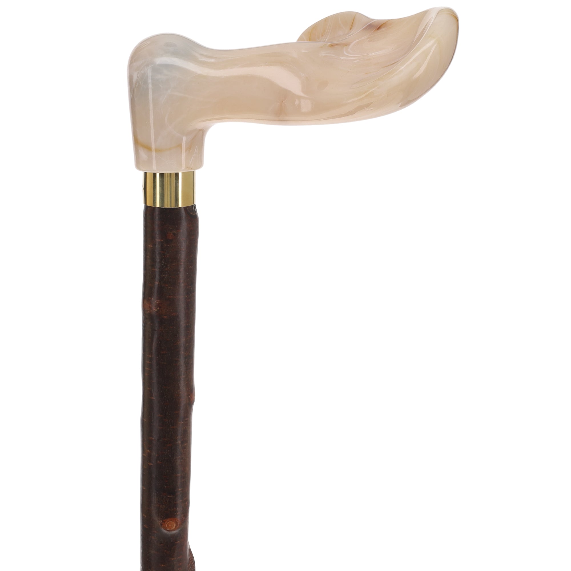 Scratch and Dent Blackthorn & White Marble Grip, Natural Blackthorn Elegance V3188