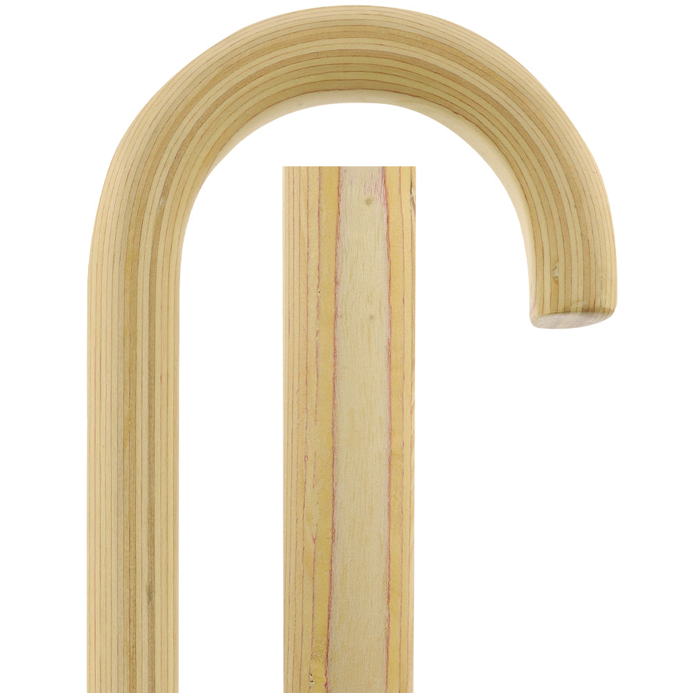 Natural Lightweight Wood Tourist Handle Walking Cane (Various Colors/Styles)
