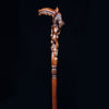 Scratch and Dent Awakening Bear (dark) Artisan Intricate Handcarved Cane V2409