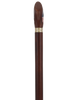 USA Bald Eagle Patriotic Handcarved Cane - Dark Wood (ash)