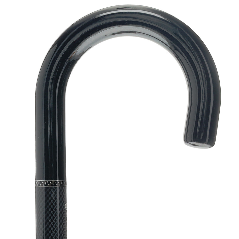 Exclusive Dr. House Flame Tourist Cane - Carbon Fiber
