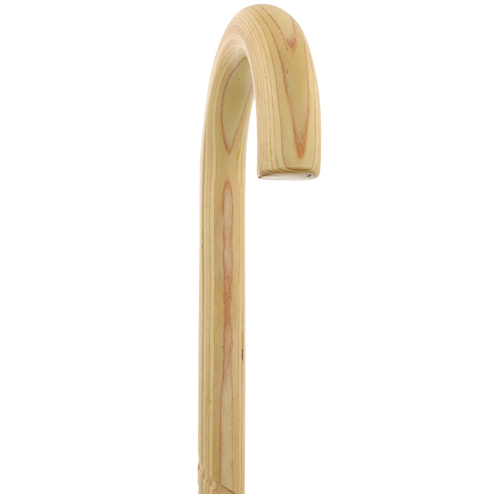 Natural Lightweight Wood Tourist Handle Walking Cane (Various Colors/Styles)