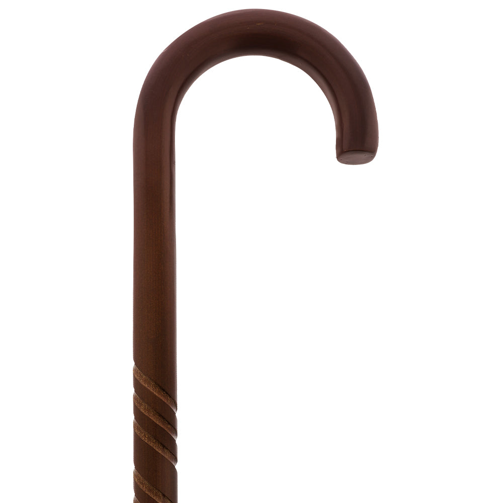 Natural Lightweight Wood Tourist Handle Walking Cane (Various Colors/Styles)