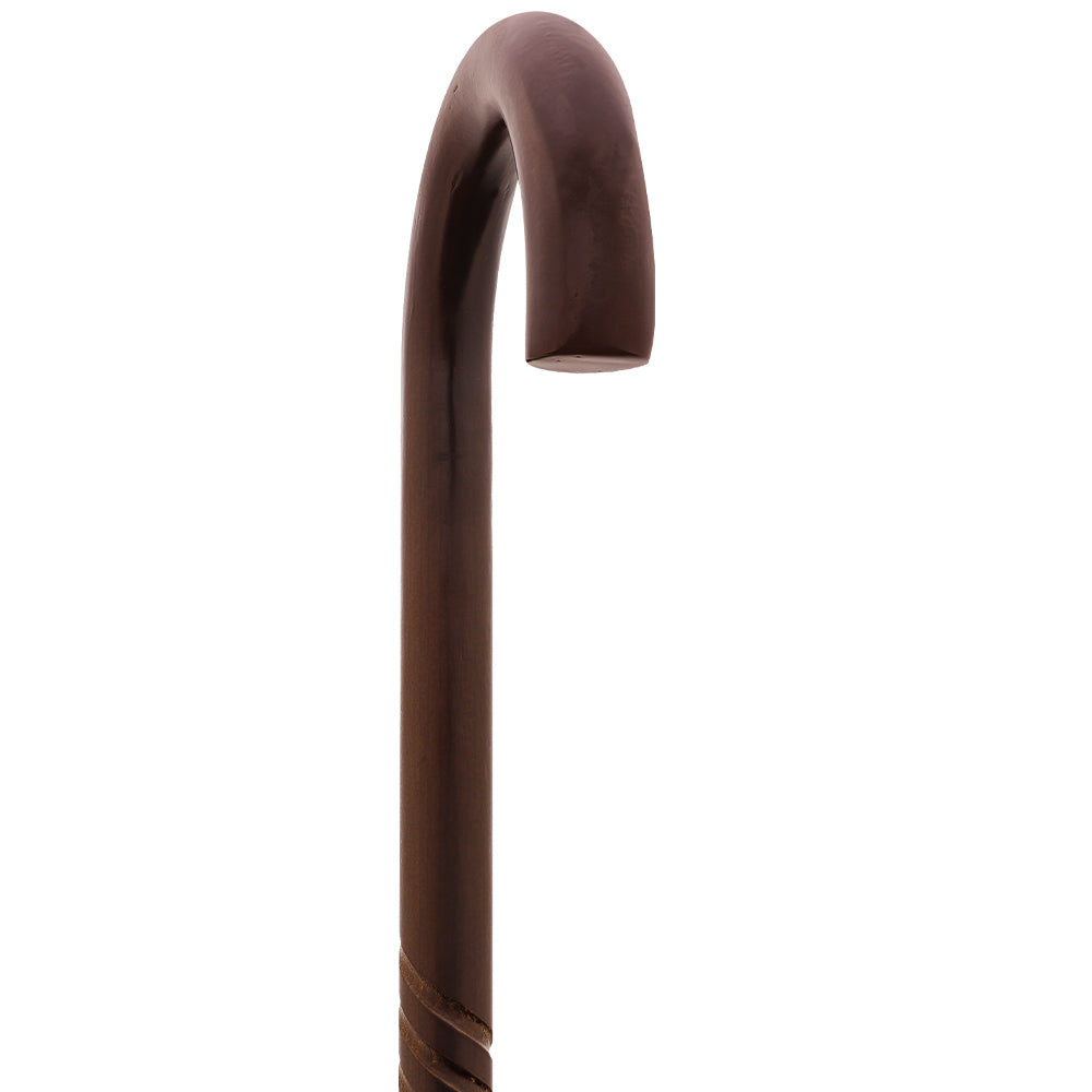 Natural Lightweight Wood Tourist Handle Walking Cane (Various Colors/Styles)