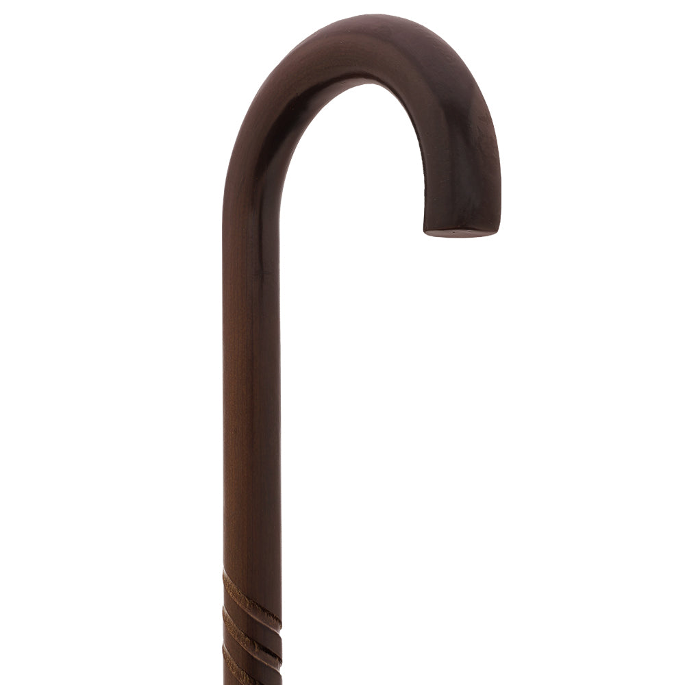 Natural Lightweight Wood Tourist Handle Walking Cane (Various Colors/Styles)