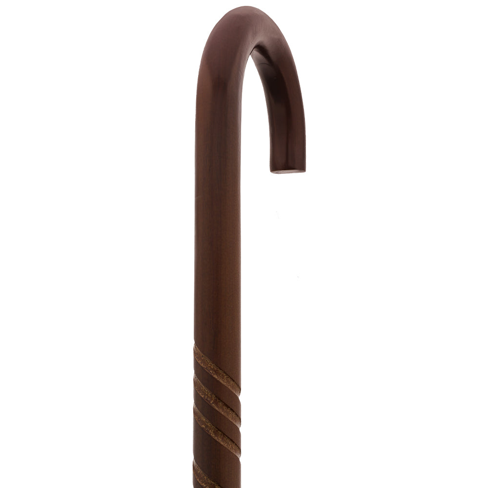 Natural Lightweight Wood Tourist Handle Walking Cane (Various Colors/Styles)