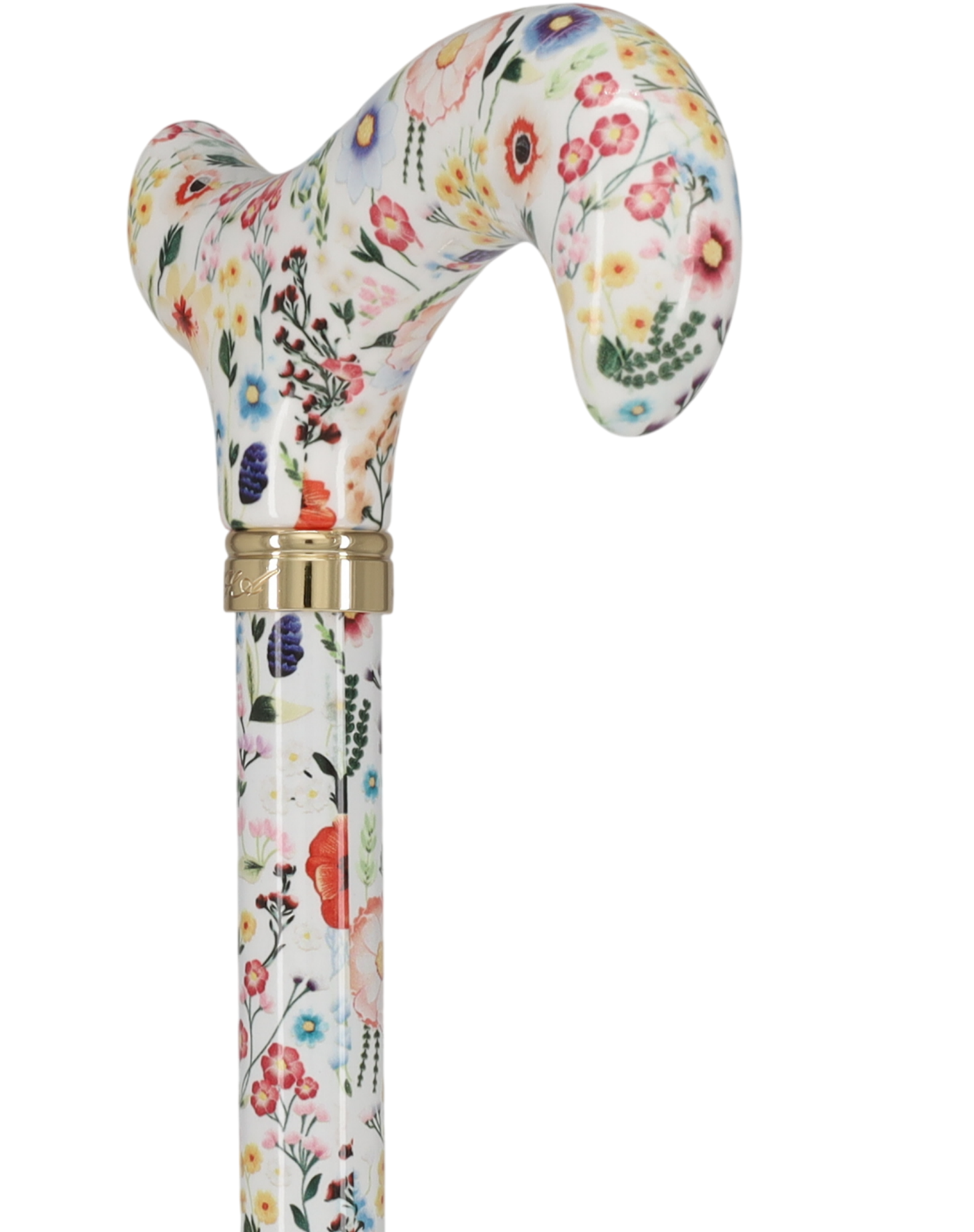 HD Pattern Designer Cane - Matching Handle & Shaft - Durable Adjustable Aluminum