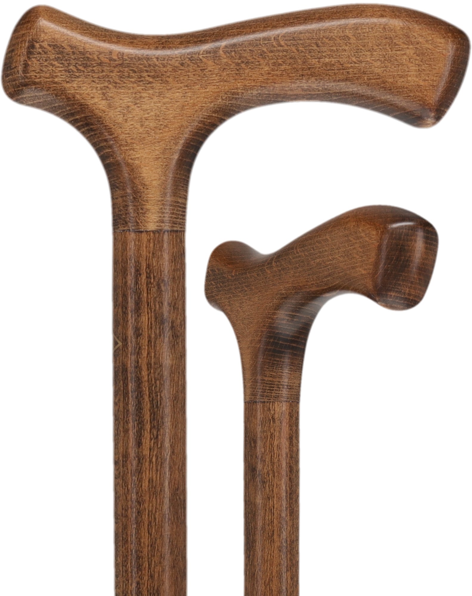 Light Brown Fritz Cane: Stained Beechwood