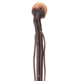Blackthorn Knob Handle Walking Cane with Blackthorn Shaft