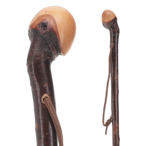 Scratch and Dent Blackthorn Knob Handle Walking Cane with Blackthorn Shaft V2393