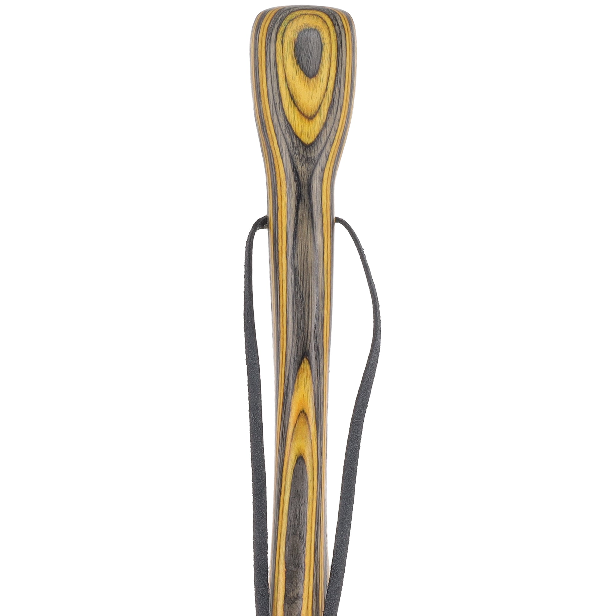 USA-Made Black & Yellow Colortone Staff: Maple, Compass