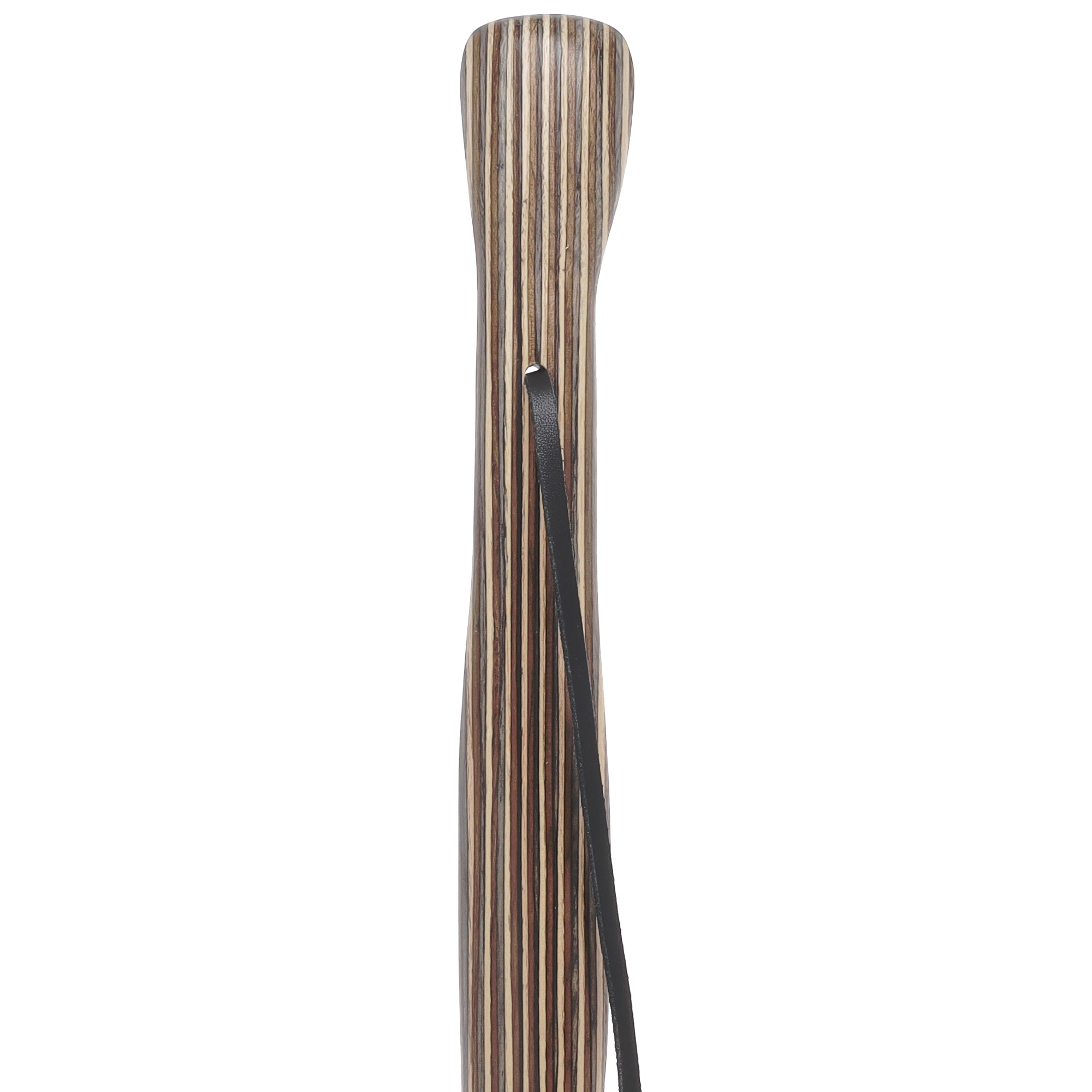 USA-Made Buckskin Colorwood Hiking Staff: Maple, Compass